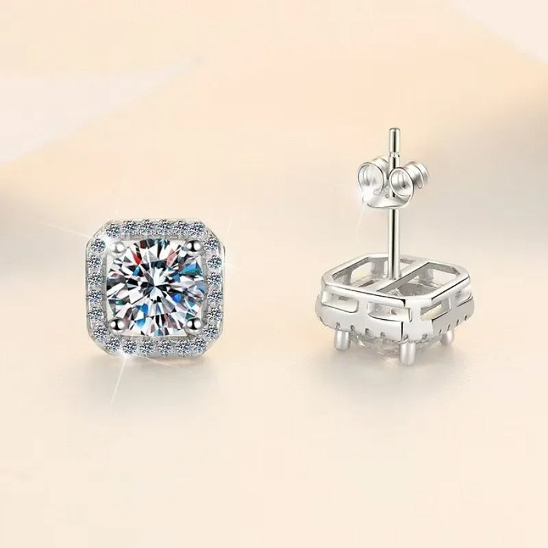 Diamond Earrings Moissanite