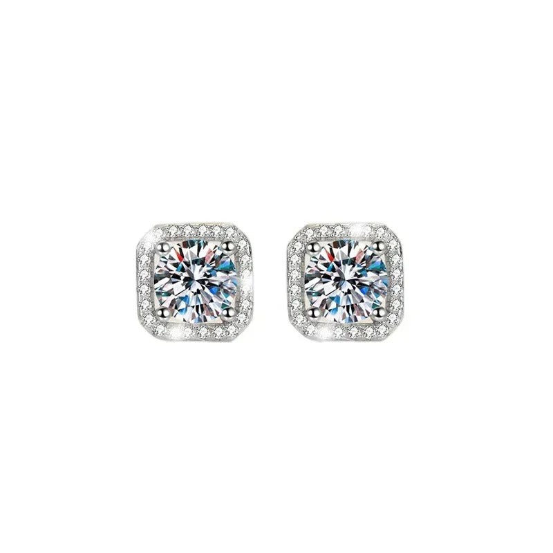 Diamond Earrings Moissanite