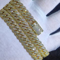 Stone 10 mm CZ Cuban Link chain